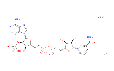 CAS No. 68141-45-7, potassium;[[(2R,3R,4R,5R)-5-(6-aminopurin-9-yl)-3-hydroxy-4-phosphonooxyoxolan-2-yl]methoxy-oxidophosphoryl] [(2R,3S,4R,5R)-5-(3-carbamoylpyridin-1-ium-1-yl)-3,4-dihydroxyoxolan-2-yl]methyl phosphate