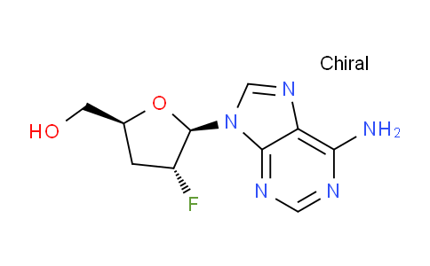 CAS No. 110143-05-0, ((2S,4R,5R)-5-(6-Amino-9H-purin-9-yl)-4-fluorotetrahydrofuran-2-yl)methanol