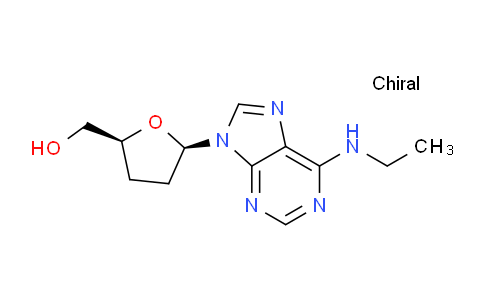 CAS No. 120503-35-7, ((2S,5R)-5-(6-(Ethylamino)-9H-purin-9-yl)tetrahydrofuran-2-yl)methanol
