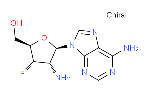 CAS No. 123334-76-9, ((2R,3S,4S,5R)-4-Amino-5-(6-amino-9H-purin-9-yl)-3-fluorotetrahydrofuran-2-yl)methanol