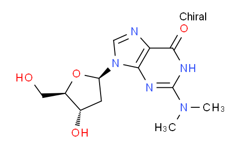 CAS No. 88127-22-4, 2-(Dimethylamino)-9-((2R,4S,5R)-4-hydroxy-5-(hydroxymethyl)tetrahydrofuran-2-yl)-1H-purin-6(9H)-one