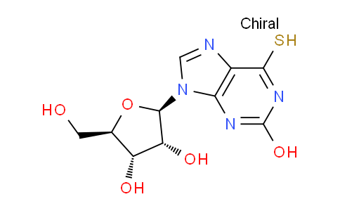CAS No. 24386-76-3, (2R,3R,4S,5R)-2-(2-Hydroxy-6-mercapto-9H-purin-9-yl)-5-(hydroxymethyl)tetrahydrofuran-3,4-diol