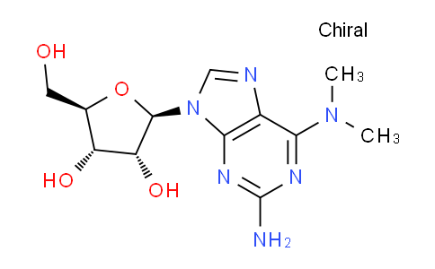 CAS No. 32464-89-4, (2R,3R,4S,5R)-2-(2-Amino-6-(dimethylamino)-9H-purin-9-yl)-5-(hydroxymethyl)tetrahydrofuran-3,4-diol