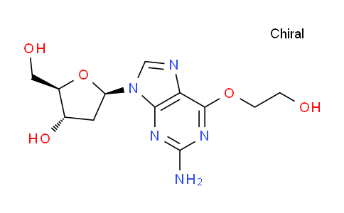 CAS No. 111447-35-9, (2R,3S,5R)-5-(2-Amino-6-(2-hydroxyethoxy)-9H-purin-9-yl)-2-(hydroxymethyl)tetrahydrofuran-3-ol