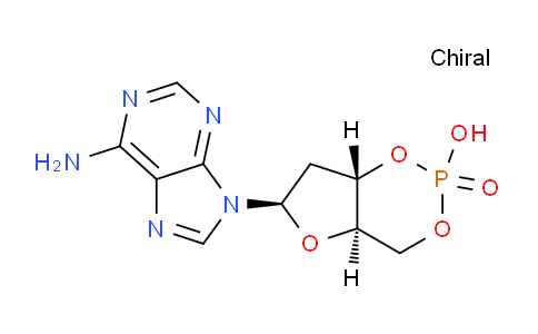 CAS No. 1157-33-1, (4AR,6R,7aS)-6-(6-amino-9H-purin-9-yl)-2-hydroxytetrahydro-4H-furo[3,2-d][1,3,2]dioxaphosphinine 2-oxide