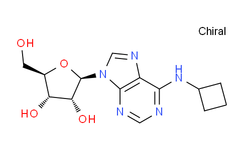 CAS No. 97374-49-7, (2R,3R,4S,5R)-2-(6-(Cyclobutylamino)-9H-purin-9-yl)-5-(hydroxymethyl)tetrahydrofuran-3,4-diol