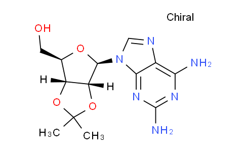 CAS No. 30685-38-2, ((3aR,4R,6R,6aR)-6-(2,6-Diamino-9H-purin-9-yl)-2,2-dimethyltetrahydrofuro[3,4-d][1,3]dioxol-4-yl)methanol