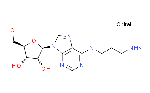 CAS No. 34436-52-7, (2R,3R,4S,5R)-2-(6-((3-Aminopropyl)amino)-9H-purin-9-yl)-5-(hydroxymethyl)tetrahydrofuran-3,4-diol
