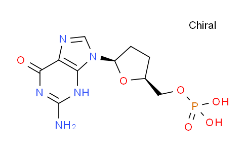 CAS No. 85956-71-4, ((2S,5R)-5-(2-Amino-6-oxo-3H-purin-9(6H)-yl)tetrahydrofuran-2-yl)methyl dihydrogen phosphate