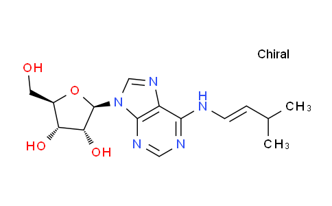 CAS No. 31324-34-2, (2R,3S,4R,5R)-2-(Hydroxymethyl)-5-(6-((3-methylbut-1-en-1-yl)amino)-9H-purin-9-yl)tetrahydrofuran-3,4-diol