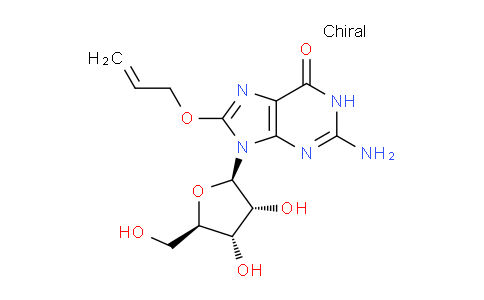 CAS No. 126138-81-6, 8-(Allyloxy)-2-amino-9-((2R,3R,4S,5R)-3,4-dihydroxy-5-(hydroxymethyl)tetrahydrofuran-2-yl)-1H-purin-6(9H)-one