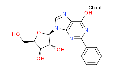 CAS No. 32447-14-6, (2R,3R,4S,5R)-2-(6-Hydroxy-2-phenyl-9H-purin-9-yl)-5-(hydroxymethyl)tetrahydrofuran-3,4-diol