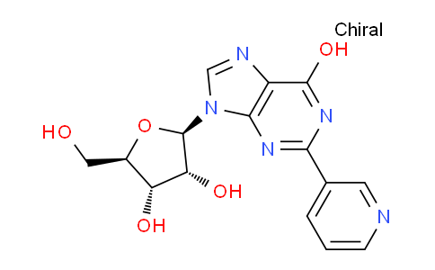 CAS No. 88868-68-2, (2R,3R,4S,5R)-2-(6-Hydroxy-2-(pyridin-3-yl)-9H-purin-9-yl)-5-(hydroxymethyl)tetrahydrofuran-3,4-diol