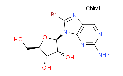 CAS No. 3001-47-6, 2-Amino-8-bromopurineriboside
