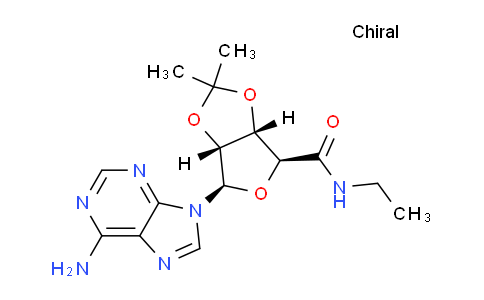 CAS No. 39491-53-7, (3aS,4S,6R,6aR)-6-(6-amino-9H-purin-9-yl)-N-ethyl-2,2-dimethyltetrahydrofuro[3,4-d][1,3]dioxole-4-carboxamide
