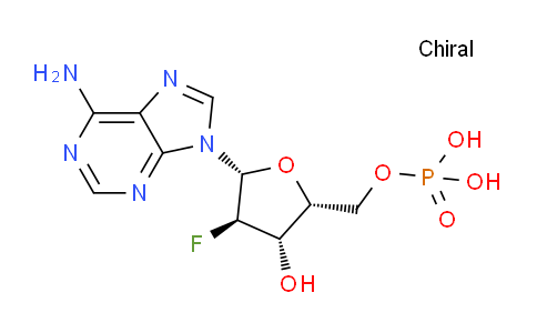 CAS No. 68245-91-0, ((2R,3S,4R,5R)-5-(6-Amino-9H-purin-9-yl)-4-fluoro-3-hydroxytetrahydrofuran-2-yl)methyl dihydrogen phosphate