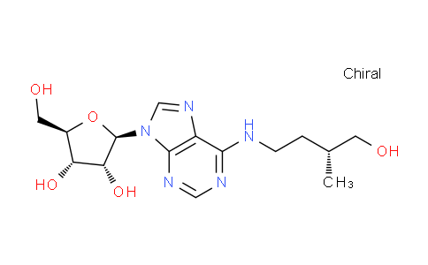 CAS No. 64070-21-9, (2R,3R,4S,5R)-2-(6-(((R)-4-Hydroxy-3-methylbutyl)amino)-9H-purin-9-yl)-5-(hydroxymethyl)tetrahydrofuran-3,4-diol