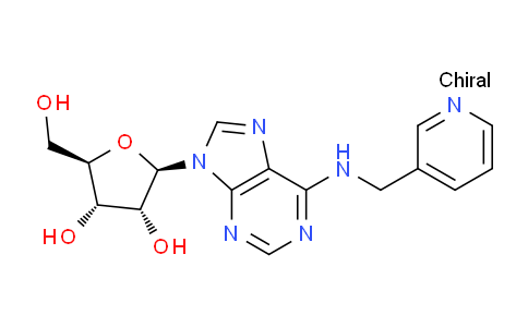 CAS No. 101565-96-2, (2R,3S,4R,5R)-2-(Hydroxymethyl)-5-(6-((pyridin-3-ylmethyl)amino)-9H-purin-9-yl)tetrahydrofuran-3,4-diol