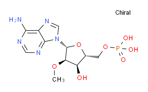 CAS No. 24121-00-4, ((2R,3R,4R,5R)-5-(6-Amino-9H-purin-9-yl)-3-hydroxy-4-methoxytetrahydrofuran-2-yl)methyl dihydrogen phosphate