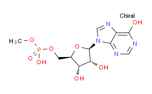 CAS No. 141673-59-8, ((2R,3S,4R,5R)-3,4-Dihydroxy-5-(6-hydroxy-9H-purin-9-yl)tetrahydrofuran-2-yl)methyl methyl hydrogen phosphate