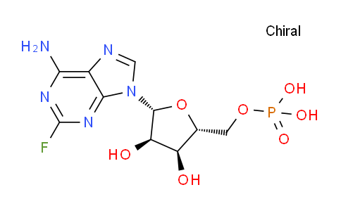 CAS No. 1492-60-0, ((2R,3S,4R,5R)-5-(6-Amino-2-fluoro-9H-purin-9-yl)-3,4-dihydroxytetrahydrofuran-2-yl)methyl dihydrogen phosphate