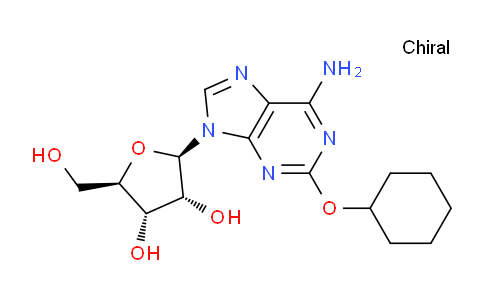CAS No. 131933-16-9, (2R,3R,4S,5R)-2-(6-Amino-2-(cyclohexyloxy)-9H-purin-9-yl)-5-(hydroxymethyl)tetrahydrofuran-3,4-diol