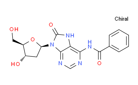 CAS No. 142948-08-1, N-(9-((2R,4S,5R)-4-Hydroxy-5-(hydroxymethyl)tetrahydrofuran-2-yl)-8-oxo-8,9-dihydro-7H-purin-6-yl)benzamide