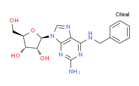 CAS No. 26783-32-4, (2R,3R,4S,5R)-2-(2-Amino-6-(benzylamino)-9H-purin-9-yl)-5-(hydroxymethyl)tetrahydrofuran-3,4-diol