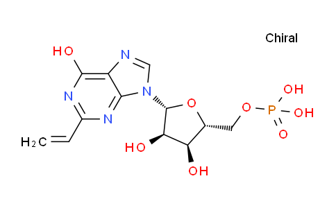 CAS No. 185378-10-3, ((2R,3S,4R,5R)-3,4-Dihydroxy-5-(6-hydroxy-2-vinyl-9H-purin-9-yl)tetrahydrofuran-2-yl)methyl dihydrogen phosphate