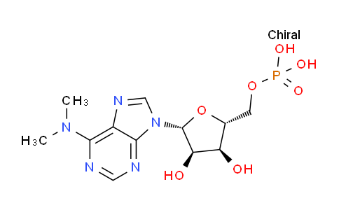 CAS No. 13484-65-6, ((2R,3S,4R,5R)-5-(6-(Dimethylamino)-9H-purin-9-yl)-3,4-dihydroxytetrahydrofuran-2-yl)methyl dihydrogen phosphate