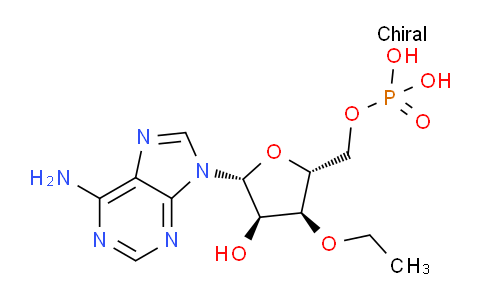 CAS No. 97130-90-0, ((2R,3S,4R,5R)-5-(6-Amino-9H-purin-9-yl)-3-ethoxy-4-hydroxytetrahydrofuran-2-yl)methyl dihydrogen phosphate