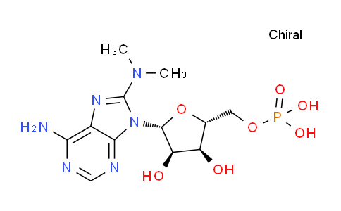 CAS No. 61370-74-9, ((2R,3S,4R,5R)-5-(6-Amino-8-(dimethylamino)-9H-purin-9-yl)-3,4-dihydroxytetrahydrofuran-2-yl)methyl dihydrogen phosphate
