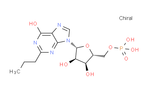 CAS No. 88868-95-5, ((2R,3S,4R,5R)-3,4-Dihydroxy-5-(6-hydroxy-2-propyl-9H-purin-9-yl)tetrahydrofuran-2-yl)methyl dihydrogen phosphate