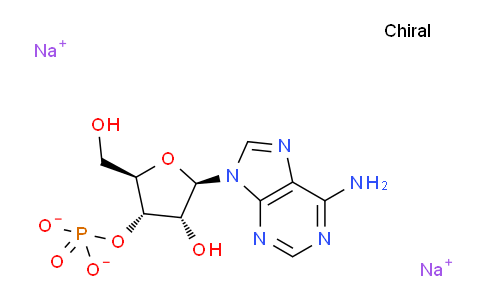 CAS No. 4958-39-8, Sodium (2R,3S,4R,5R)-5-(6-amino-9H-purin-9-yl)-4-hydroxy-2-(hydroxymethyl)tetrahydrofuran-3-yl phosphate
