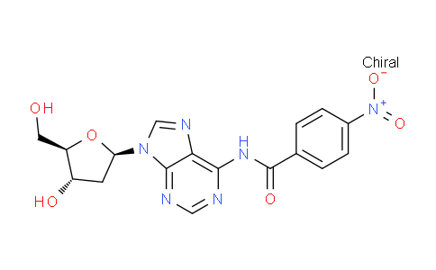 CAS No. 90335-45-8, N-(9-((2R,4S,5R)-4-Hydroxy-5-(hydroxymethyl)tetrahydrofuran-2-yl)-9H-purin-6-yl)-4-nitrobenzamide