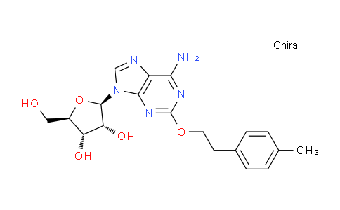 CAS No. 131865-94-6, (2R,3R,4S,5R)-2-(6-Amino-2-(4-methylphenethoxy)-9H-purin-9-yl)-5-(hydroxymethyl)tetrahydrofuran-3,4-diol