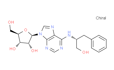 CAS No. 110073-42-2, (2R,3R,4S,5R)-2-(6-(((R)-1-Hydroxy-3-phenylpropan-2-yl)amino)-9H-purin-9-yl)-5-(hydroxymethyl)tetrahydrofuran-3,4-diol