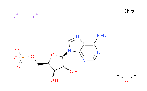CAS No. 402846-49-5, Sodium ((2R,3S,4R,5R)-5-(6-amino-9H-purin-9-yl)-3,4-dihydroxytetrahydrofuran-2-yl)methyl phosphate hydrate