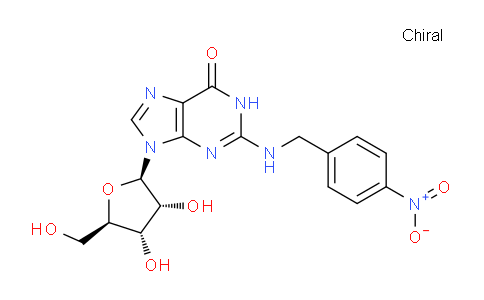 CAS No. 88158-08-1, 9-((2R,3R,4S,5R)-3,4-Dihydroxy-5-(hydroxymethyl)tetrahydrofuran-2-yl)-2-((4-nitrobenzyl)amino)-1H-purin-6(9H)-one