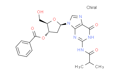 CAS No. 63660-23-1, (2R,3S,5R)-2-(Hydroxymethyl)-5-(2-isobutyramido-6-oxo-1H-purin-9(6H)-yl)tetrahydrofuran-3-yl benzoate