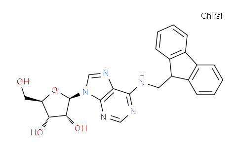 CAS No. 103450-84-6, (2R,3R,4S,5R)-2-(6-(((9H-Fluoren-9-yl)methyl)amino)-9H-purin-9-yl)-5-(hydroxymethyl)tetrahydrofuran-3,4-diol