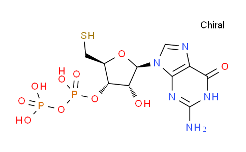 CAS No. 16541-19-8, (2S,3S,4R,5R)-5-(2-Amino-6-oxo-1H-purin-9(6H)-yl)-4-hydroxy-2-(mercaptomethyl)tetrahydrofuran-3-yl trihydrogen diphosphate