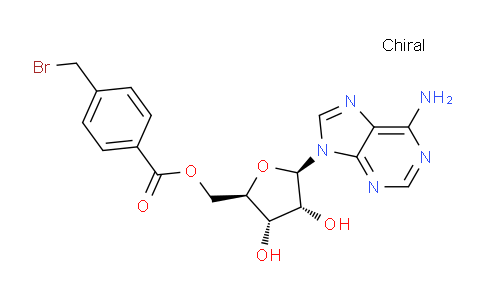 CAS No. 97143-48-1, ((2R,3S,4R,5R)-5-(6-Amino-9H-purin-9-yl)-3,4-dihydroxytetrahydrofuran-2-yl)methyl 4-(bromomethyl)benzoate