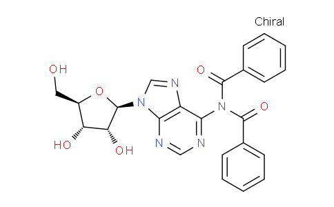 MC708524 | 51008-81-2 | N-Benzoyl-N-(9-((2R,3R,4S,5R)-3,4-dihydroxy-5-(hydroxymethyl)tetrahydrofuran-2-yl)-9H-purin-6-yl)benzamide