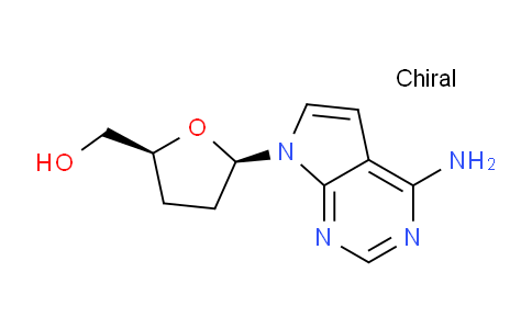 CAS No. 40627-30-3, ((2S,5R)-5-(4-Amino-7H-pyrrolo[2,3-d]pyrimidin-7-yl)tetrahydrofuran-2-yl)methanol