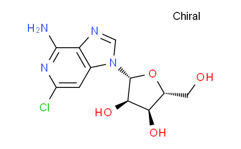 CAS No. 40656-71-1, (2R,3R,4S,5R)-2-(4-Amino-6-chloro-1H-imidazo[4,5-c]pyridin-1-yl)-5-(hydroxymethyl)tetrahydrofuran-3,4-diol