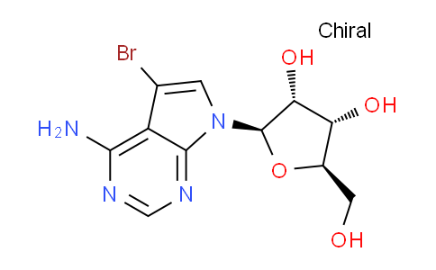 CAS No. 21193-80-6, (2R,3R,4S,5R)-2-(4-Amino-5-bromo-7H-pyrrolo[2,3-d]pyrimidin-7-yl)-5-(hydroxymethyl)tetrahydrofuran-3,4-diol