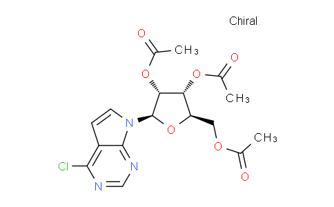 CAS No. 16754-79-3, (2R,3R,4R,5R)-2-(Acetoxymethyl)-5-(4-chloro-7H-pyrrolo[2,3-d]pyrimidin-7-yl)tetrahydrofuran-3,4-diyl diacetate