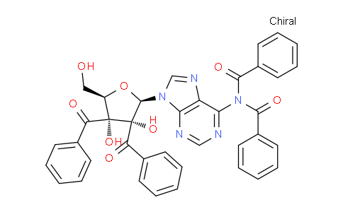 CAS No. 58463-04-0, N,N,2',3'-Tetrabenzoyladenosine
