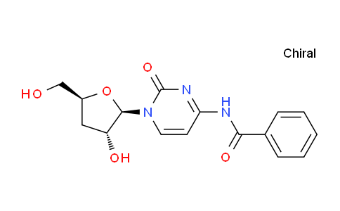 CAS No. 161110-00-5, N-(1-((2R,3R,5S)-3-Hydroxy-5-(hydroxymethyl)tetrahydrofuran-2-yl)-2-oxo-1,2-dihydropyrimidin-4-yl)benzamide